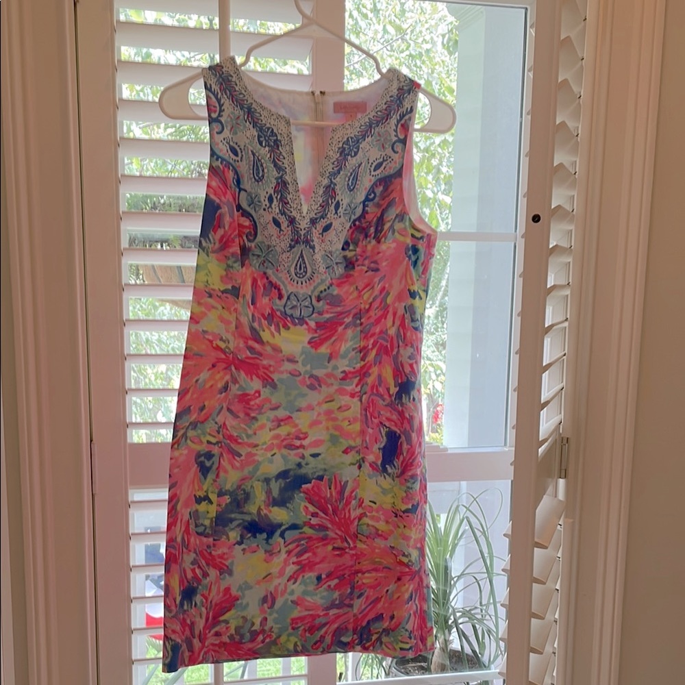 Lilly Pulitzer Floral Pattern Dress